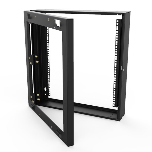 Scharnierender Rahmen für Wandmontage R6400/6600, 6he - r6400-rhf-6uh