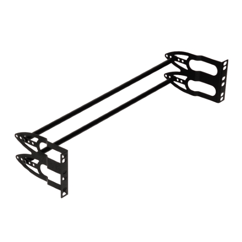 Kabel-zugentlastung für 2HE Rackblende