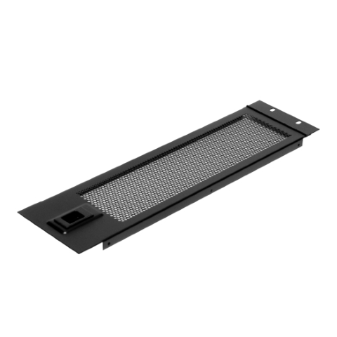 19"-Racktür 3HE mit Lüftung