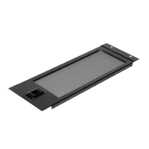 19"-Racktür 6HE mit Lüftung