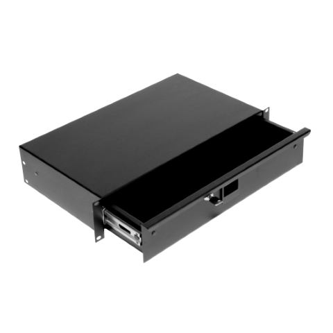 19"-Schublade abschließbar 3HE, 254mm tief