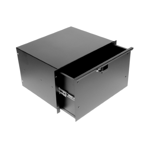 19"-Schublade abschließbar 6HE, 367mm tief