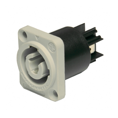 PowerCON Female Chassis (grau)