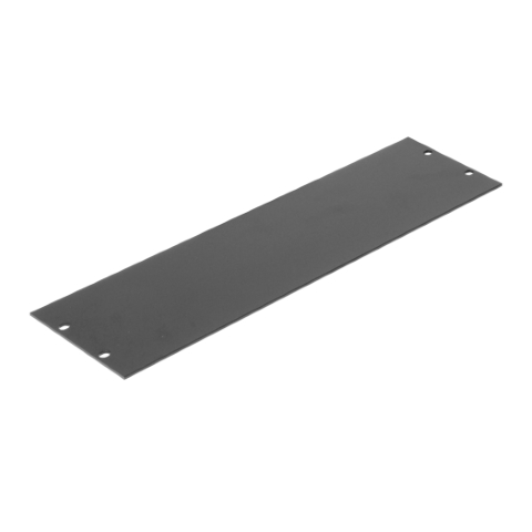 Placa ciega 3U 19" alu 3mm plana