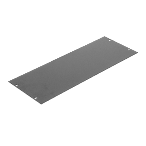 Placa ciega 4U 19" alu 3mm plana