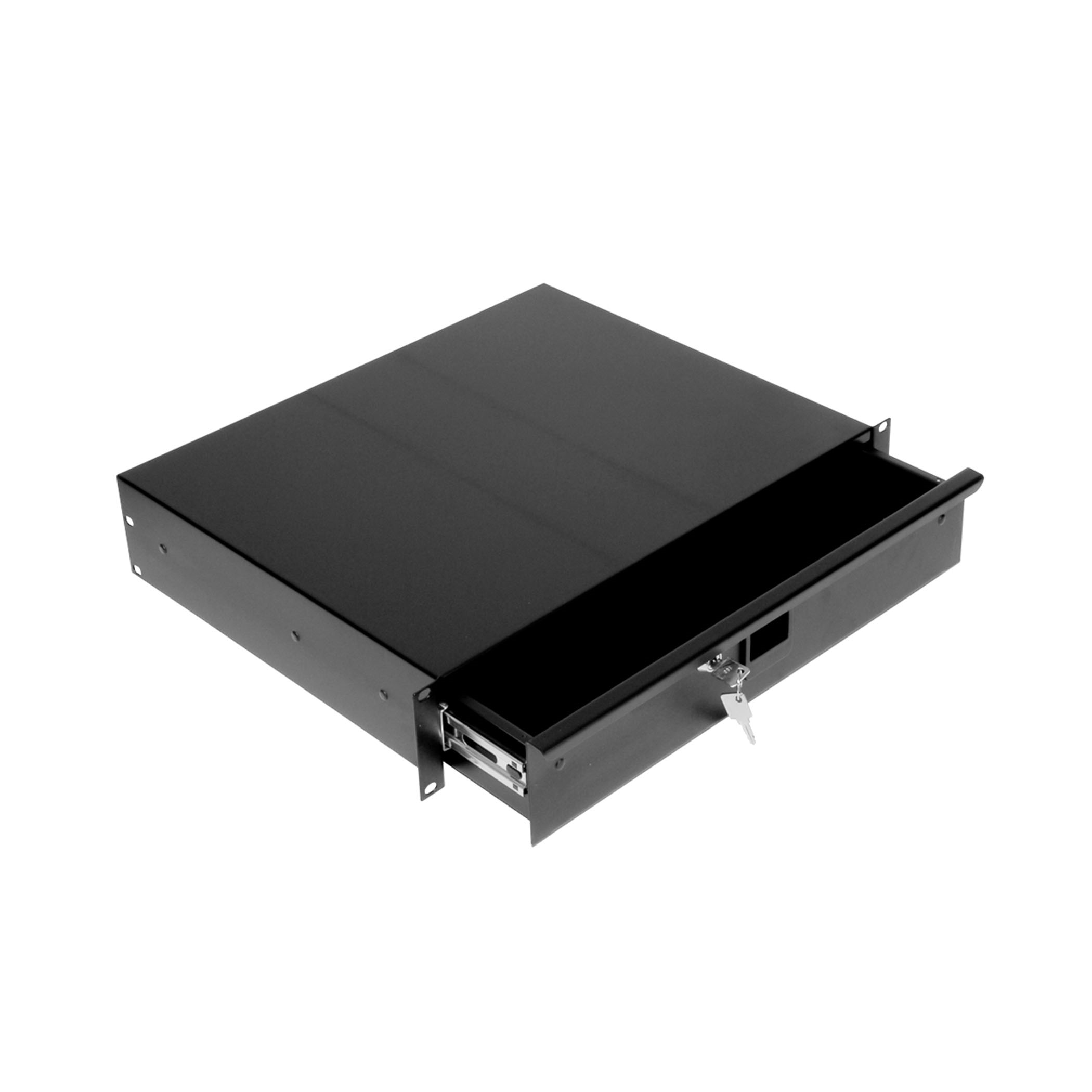 Tiroir acier a clé 4U fond 450mm - r1294k-18h