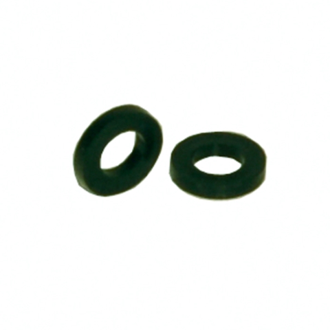 Plain Black Plastic Washer, M6