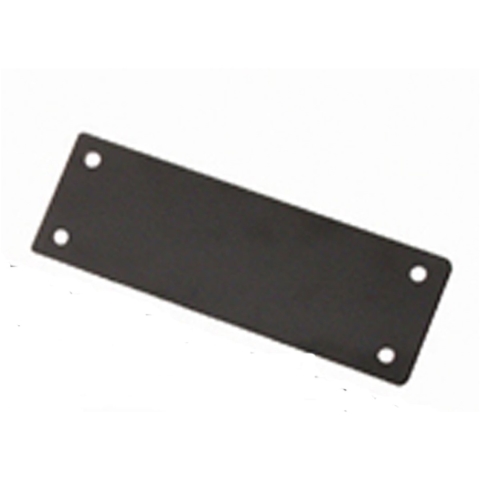 Cover Plate for Rack Panel RI-0047 (2x Harting 16/40/72)